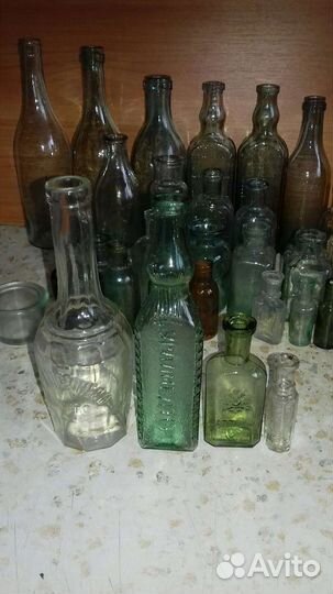 Старинные бутылочки