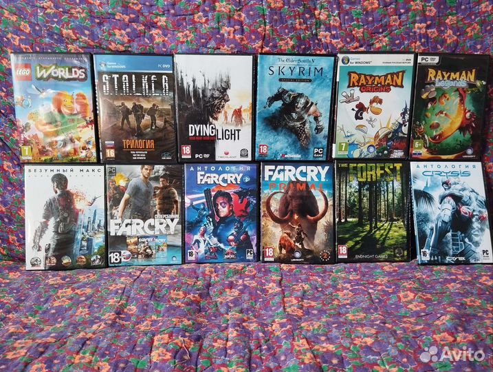 Диски с играми на пк(компьютер)