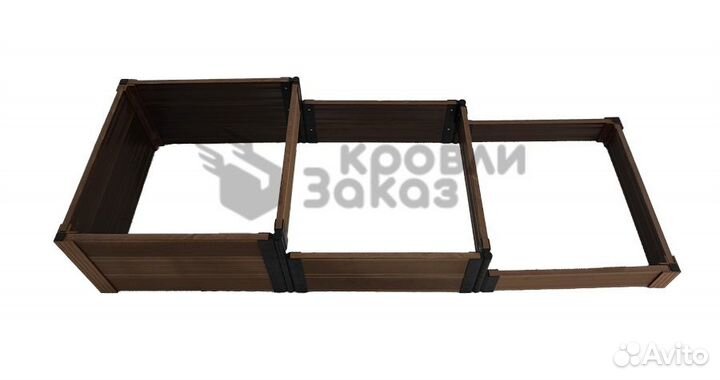 Грядка из дпк Лесенка 1 000 мм. высотой 450 мм