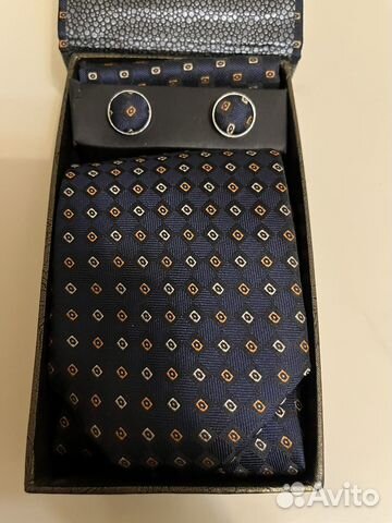 Галстук + запанки (подарочная упаковка)