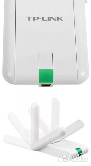 Приемник Wi-Fi TP-link TL-WN822N(RU) White