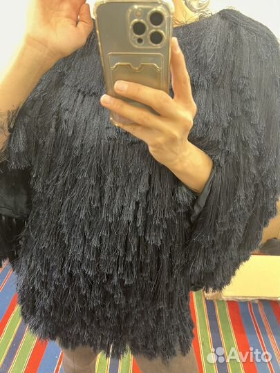 Пончо h&m premium collection