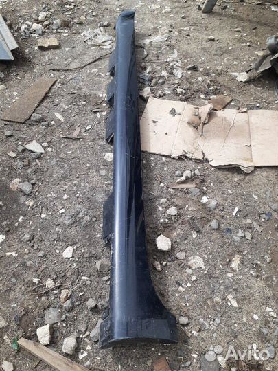 Накладка на порог Toyota Camry v40