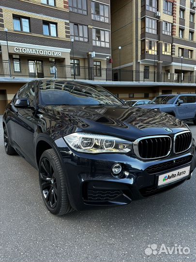 BMW X6 3.0 AT, 2015, 83 000 км