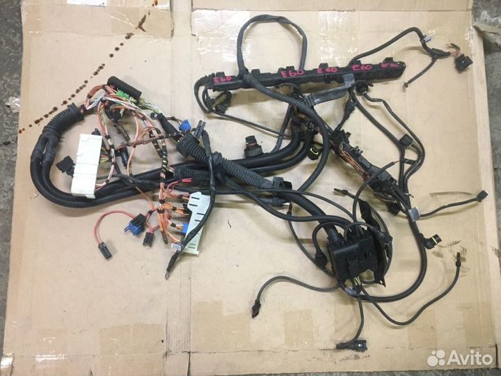 Коса моторная проводка двигателя N52 BMW 5 E60 E61