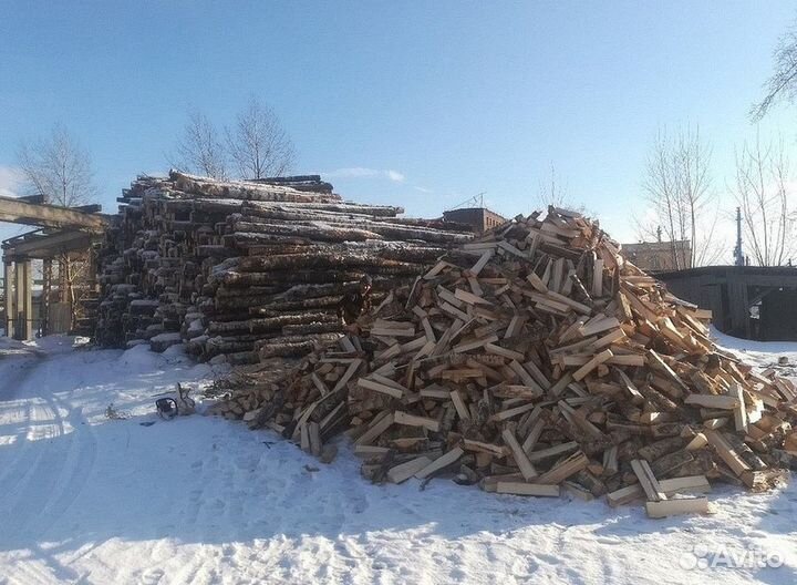 Дрова ольховые колотые