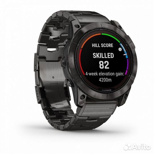 Garmin Fenix 7x Pro Sapphire Solar титановый