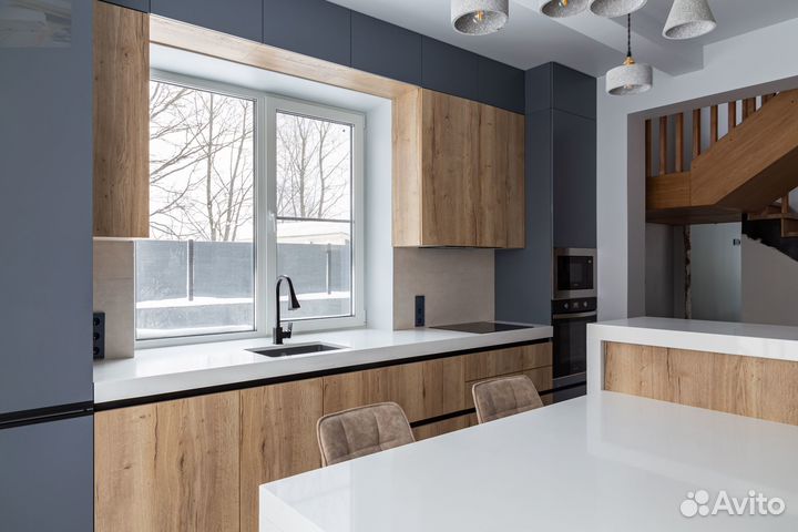 Изготовление кухни все расцветки Угловая