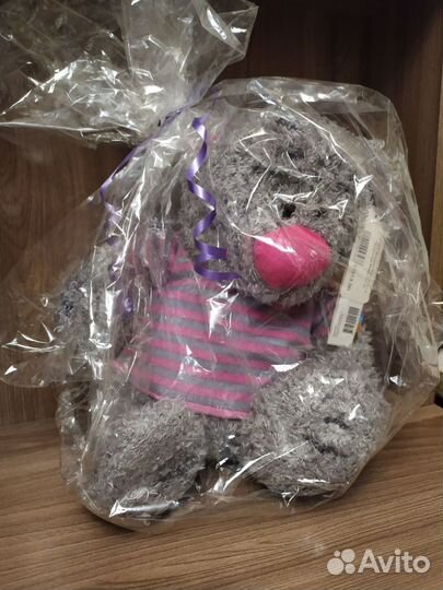 Мишка Тедди игрушка подарок в упаковке