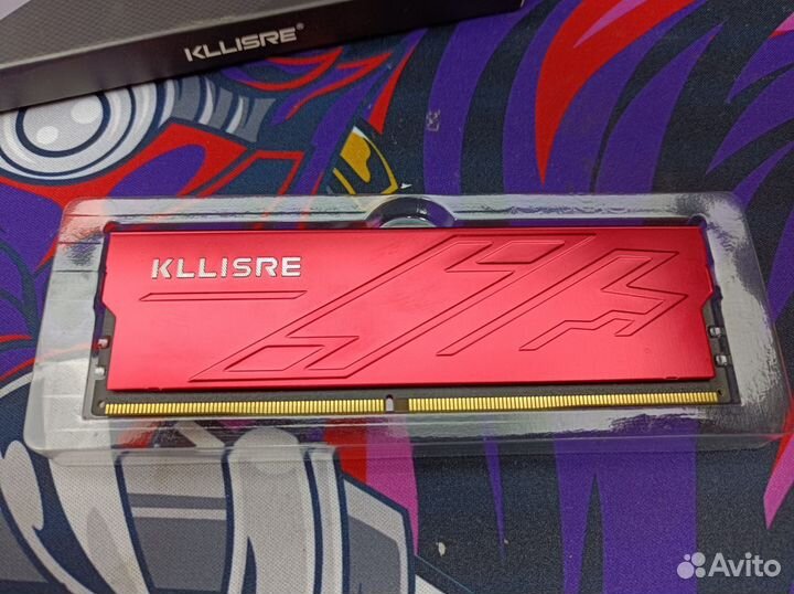 Оперативная память ddr4 1x 8gb 3200mhz kllisre