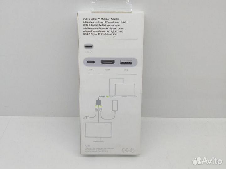 Новый Apple Multiport Adapter USB-C to Digital AV