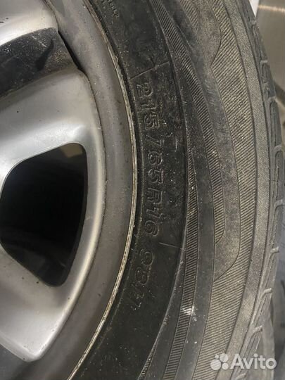 Колеса оригинал toyota rav4 4 шт+ запаска