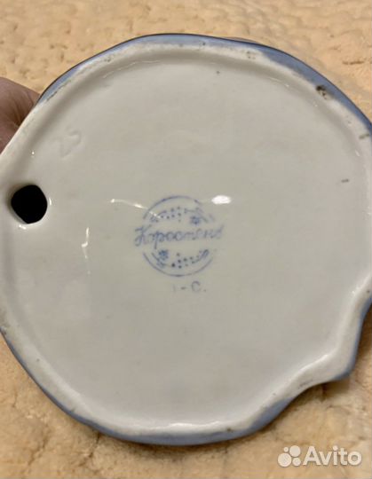 Золотая рыбка, фарфор, Коростень 1962-1972