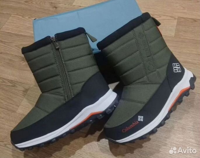 Дутики мужские новые Columbia Gore-tex с мехом