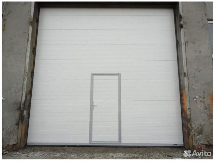 Секционные подъёмные гаражные ворота