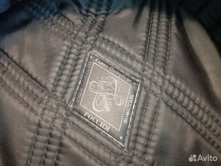 Норковая шапка мужская ушанка