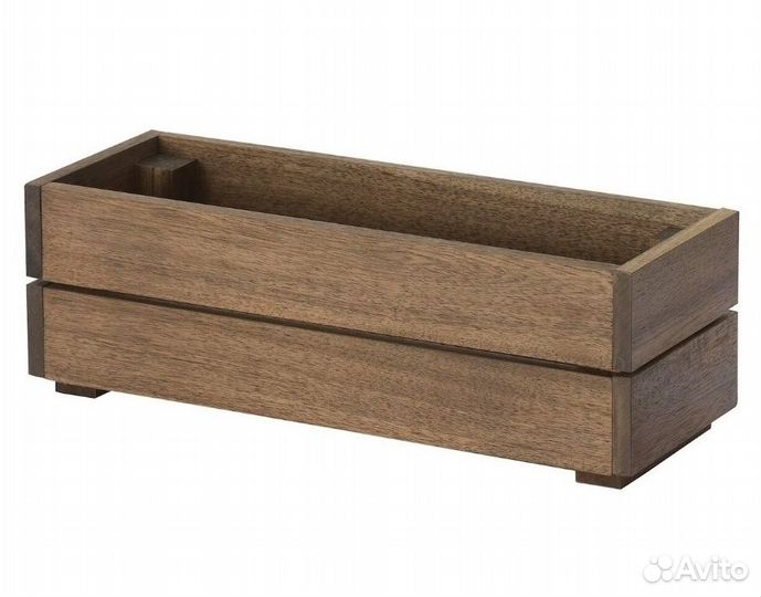 Ящик деревянный IKEA Стэрнанис для декора