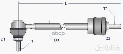 Нрт стойки PE-DS-5041 PE-DS-5041 Moog