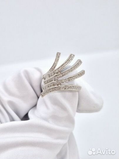 Золотое кольцо с камнем 17,5р