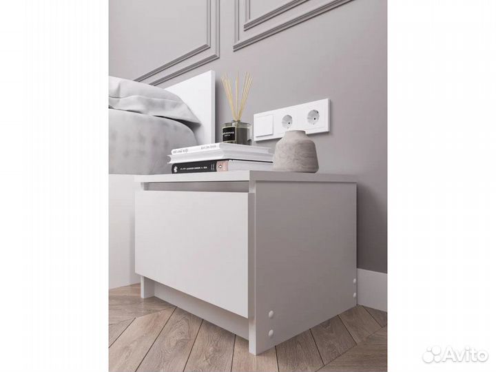 Тумба прикроватная Мори Белая