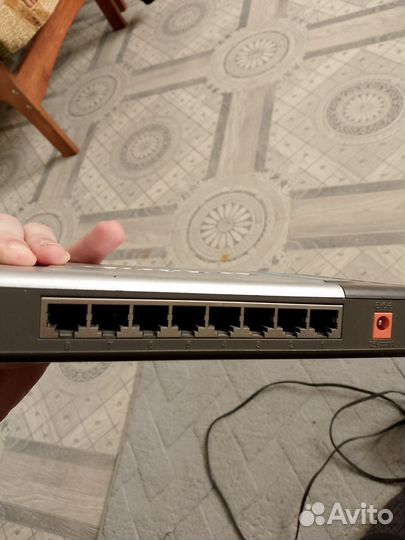 Хаб 8 портов 100 мбит