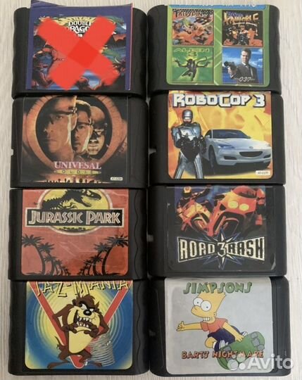 Картриджи sega