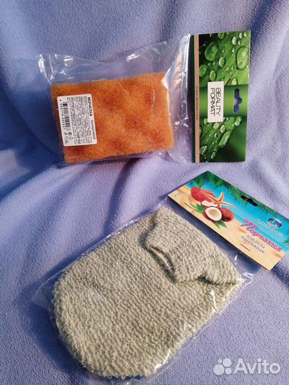 Мочалки для тела и массажа. Новые