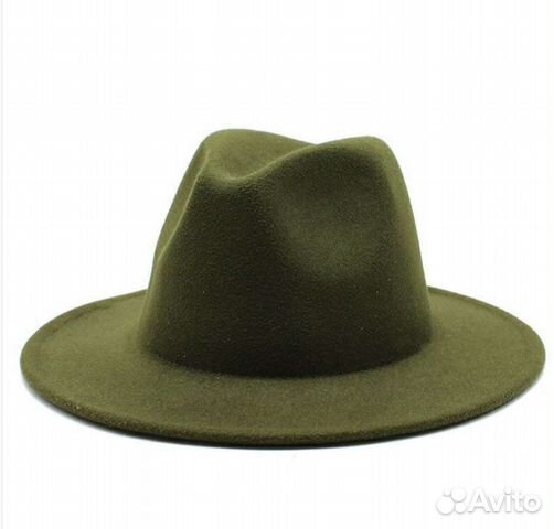 Шляпа цвет хаки