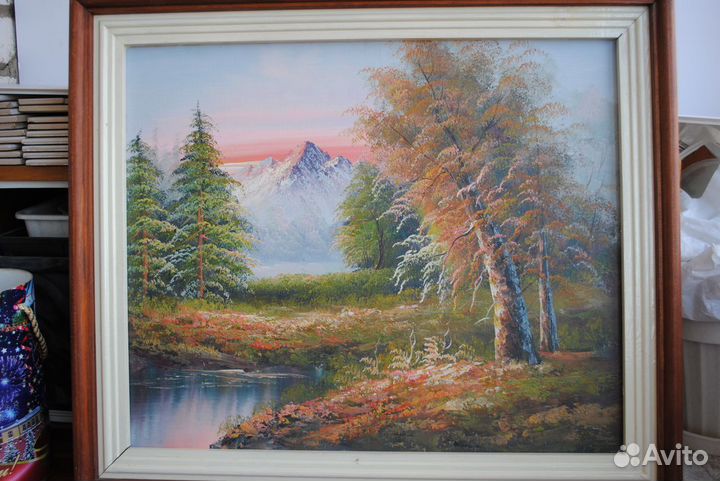 Картина маслом на холсте 