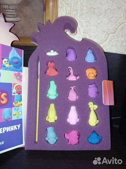 Тролли ластики из Пятëрочки набор