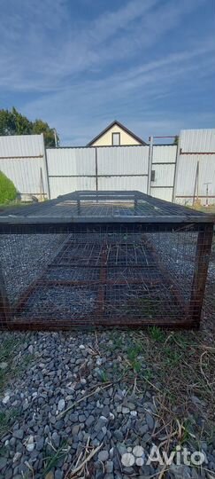 Клетка для кур и кроликов большая