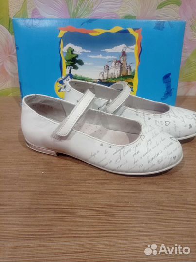 Туфли на девочку 32 размер 
