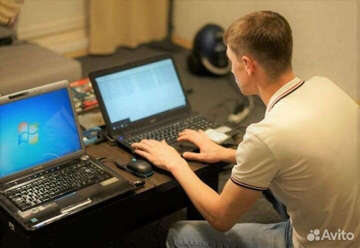 Установка Windows. Ремонт компьютеров и ноутбуков