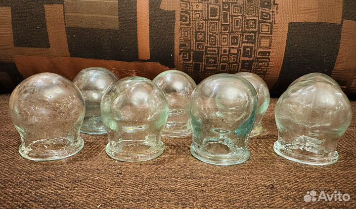 Банки стеклянные медицинские