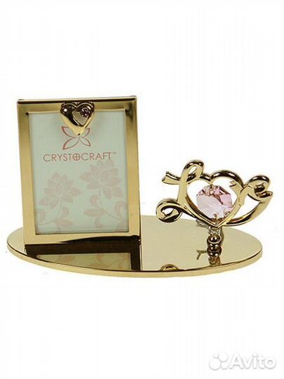 Фоторамка с кристаллами Сваровски