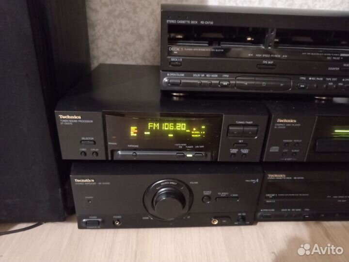 Музыкальный центр technics CH-530, по блочно