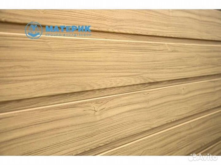 Сайдинг металлический Квадро Брус