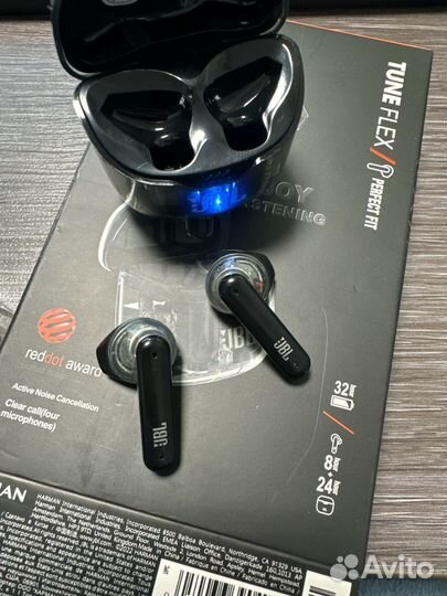 JBL Tune Flex беспроводные наушники