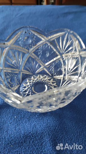 Вазончик хрустальный коллекционный