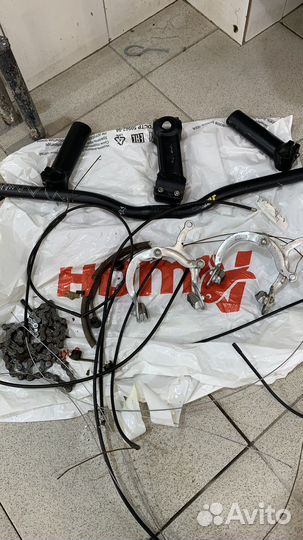 Вынос, рога, руль, тормоза