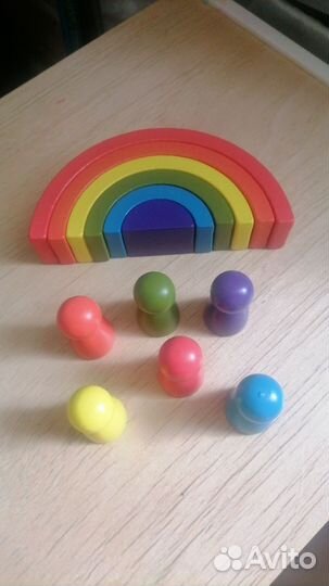Деревянная радуга