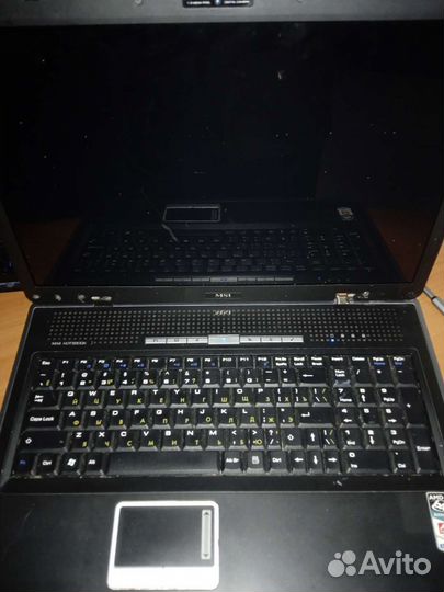 Ноутбук msi на запчасти