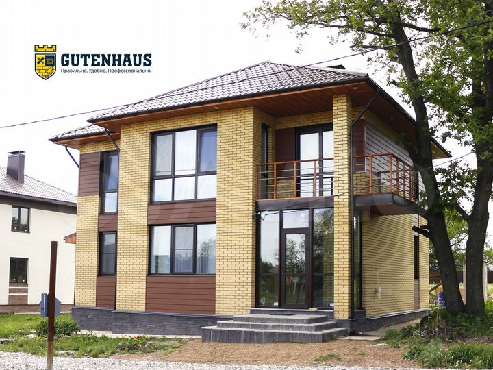 Коттедж 142 м² на участке 7 сот.