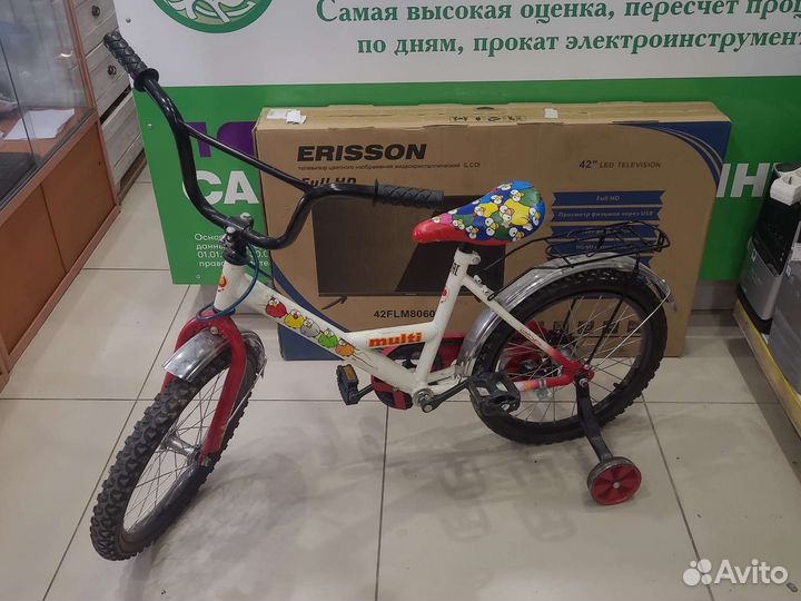 Детский велосипед Multi 18 колеса