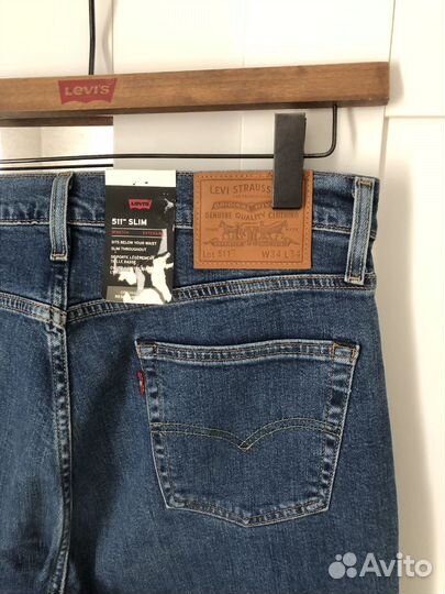 Джинсы Levis 511 Slim Premium