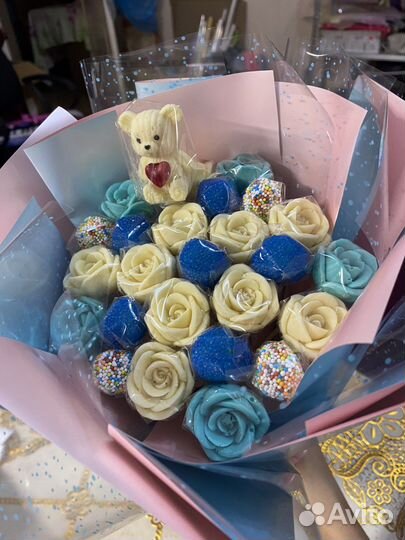 Букет из шоколадных роз