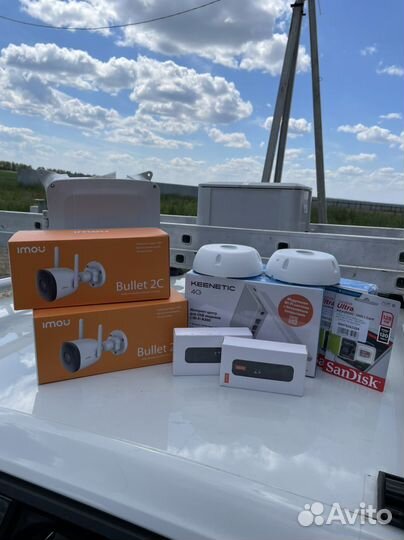 Комплект видеонаблюдения, гарантия