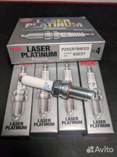 Свечи зажигания VAG, NGK платинум 4 шт. 04E905601