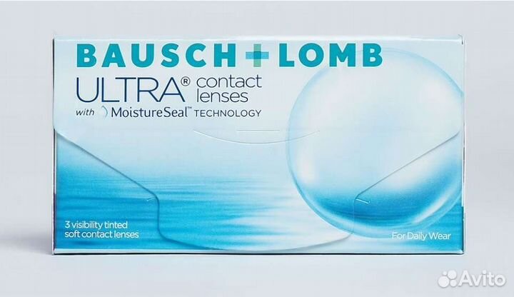 Линзы контактные Ultra Bausch&lomb