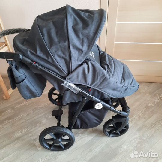 Коляска прогулочная bebizaro sport graphite